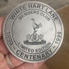 Tottenham centenary pewter for sale  CHELMSFORD