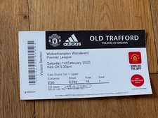 Ticket 2019 manchester for sale  DUNMOW