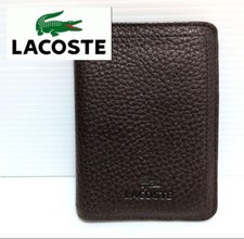 LACOSTE Acessórios Masculinos Carteira Bifold Couro Edição Limitada Muito Bom Estado Produto Popular comprar usado  Enviando para Brazil