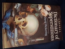 DICTIONARY OF SUPERSTITIONS VINTAGE OCCULT DEMON DEVIL WITCH BOOK Pre Owned comprar usado  Enviando para Brazil