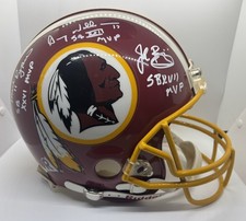 Capacete Redskins Pro Line tamanho completo assinado por Riggins, Williams & Rypien MVPs JSA comprar usado  Enviando para Brazil