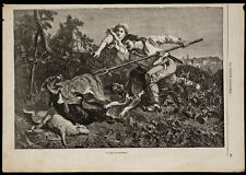 1869 loup bûcheron d'occasion  Gy