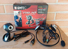 Emtec cuffia webcam usato  Roma