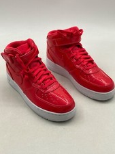 Tênis Nike Air Force 1 Mid 07 LV 8 UV sirene vermelho couro envernizado, usado comprar usado  Enviando para Brazil
