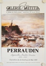 Affiche perraudin 1989 d'occasion  La Courtine