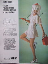Publicite presse braun d'occasion  Mazamet