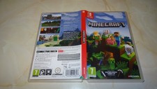Minecraft case nintendo for sale  SHEFFIELD