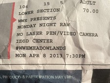 Wwe raw wrestlemania for sale  Leland
