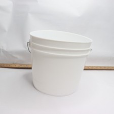 Balde Argee plástico branco 1 galão RG501 comprar usado  Enviando para Brazil