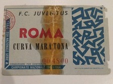 Biglietto juventus roma usato  Albano Laziale