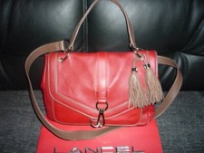 Sac cuir rouge d'occasion  Dinard