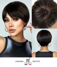Perruque femme brun d'occasion  Wambrechies