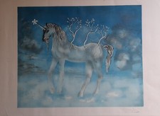 Lithographie licorne dali d'occasion  La Rochelle