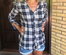 Camicia donna quadri usato  Milano