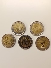 Lote de moedas de euro comemorativas dos Jogos Olímpicos comprar usado  Enviando para Brazil
