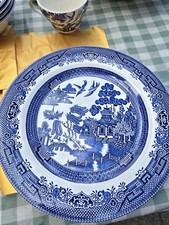 Vintage blue willow for sale  LONDON