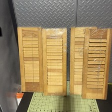 Vintage set louvered for sale  Utica