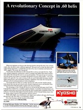 Kyosho concept heli for sale  Irwin
