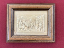 Carved limestone painting d'occasion  Expédié en Belgium