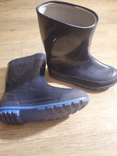 Usado, Botas de chuva unissex infantis menino criança tamanho 11-12 galochas azuis feitas no Canadá comprar usado  Enviando para Brazil
