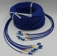 Cabo de fibra LC-LC blindado interno 100M 6 fios modo único 9/125 cabo de remendo de fibra, usado comprar usado  Enviando para Brazil