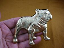 (b-dog-1) Pingente de broche de latão para cachorro Bulldog Inglês amante Eu amo meu cachorro Bulldogs comprar usado  Enviando para Brazil