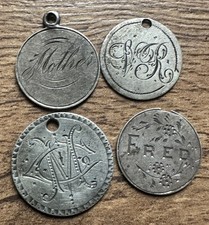 Engraved silver coins for sale  MANCHESTER