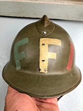 Elmetto francese partigiani usato  Italia
