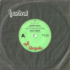 WILD TURKEY Easter Psalm 1972 New Zealand 7" 45 CYK4795 JETHRO TULL Cornick RARE comprar usado  Enviando para Brazil