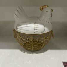 Ceramic chicken egg for sale  WELWYN GARDEN CITY