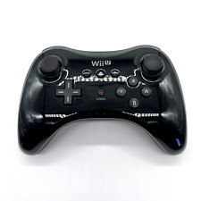 Controle sem fio preto original Nintendo Wii U Pro com carregador fabricante de equipamento original WUP-005 comprar usado  Enviando para Brazil
