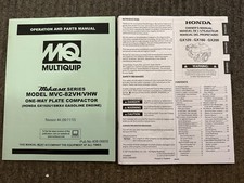 Multiquip plate compactor for sale  West Sunbury