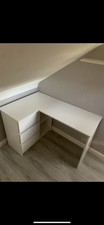 White corner desk for sale  REDHILL