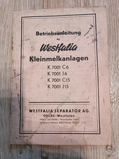 Prospekt betriebsanleitung wes gebraucht kaufen  Spraitbach