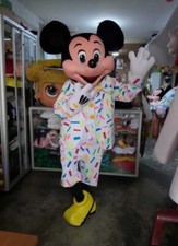 Fantasia de mascote de festa Mickey personagem festa evento de aniversário Halloween festa infantil comprar usado  Enviando para Brazil