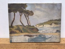 Vintage landscape oil for sale  BLANDFORD FORUM