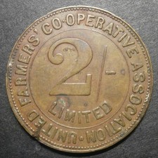Token united farmers for sale  WORTHING