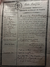 Stato pontificio licenza usato  Napoli