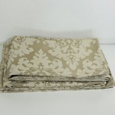 Beige damask textured for sale  ROCHDALE