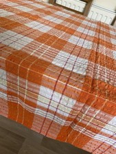 Vintage seersucker orange for sale  PONTYPRIDD