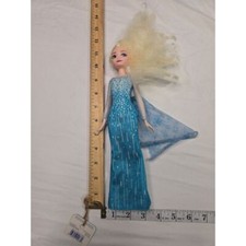Vestido Disney Frozen 2016 Elsa Princesa com Cabelo Loiro - Brinquedo Colecionável, usado comprar usado  Enviando para Brazil