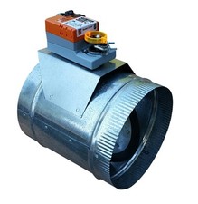 Amortecedor de zona HVAC (redondo 8") grau profissional/pesado - Fabricado nos EUA, 24VAC comprar usado  Enviando para Brazil