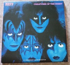 Usado, Kiss Creatures Of The Night 1982 3 LP BLUE Vinyl NM 40th Anniv & Book 4805514 comprar usado  Enviando para Brazil