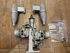 Motor vintage duplo oposto FOX Twin 120 RC 20cc 1.2 cúbicos comprar usado  Enviando para Brazil