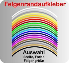 Felgenrand aufkleber auto gebraucht kaufen  Borgholzhausen