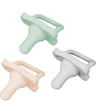 Chupeta de silicone para bebê Dr. Brown's HappyPaci pacote com 3 0-6 m, frete grátis e rápido., usado comprar usado  Enviando para Brazil