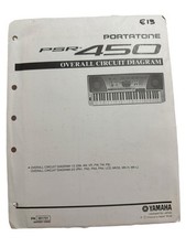 Teclado Yamaha Portatone PSR-450 diagrama de circuito geral esquemas comprar usado  Enviando para Brazil