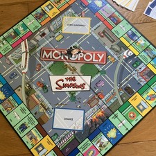 Simpsons monopoly for sale  NEATH