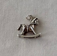 Pingente ou berloque de prata esterlina cavalo de balanço; Z064 comprar usado  Enviando para Brazil
