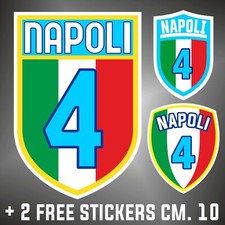 Adesivo scudetto napoli usato  Torre Annunziata